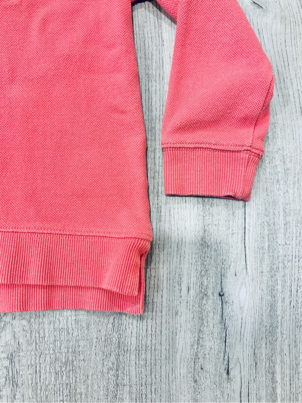Seed Heritage Coral Pink lightweight Crewneck Sweatshirt Size 5 - Picture 5 of 7